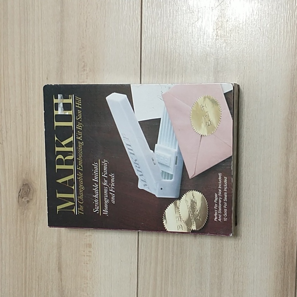 Mark III embossing kit